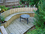 Timber Seating Area