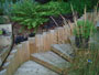 timber steps pathway