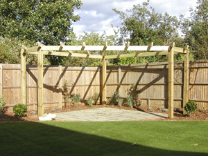 Pressure treated Soft Wood Bespoke Pergola