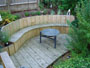 timber seating area sevenoaks